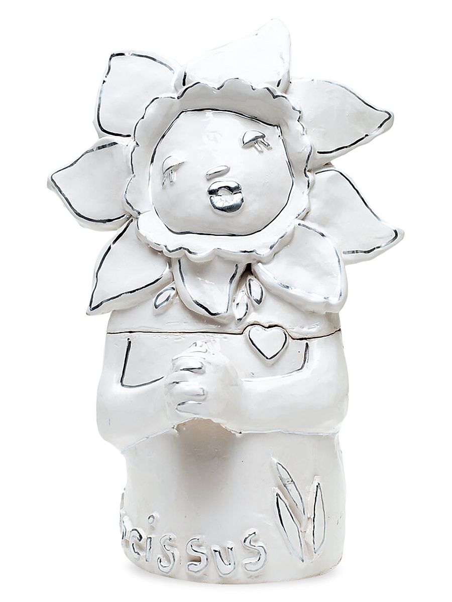 I Love Me Cookie Jar - White