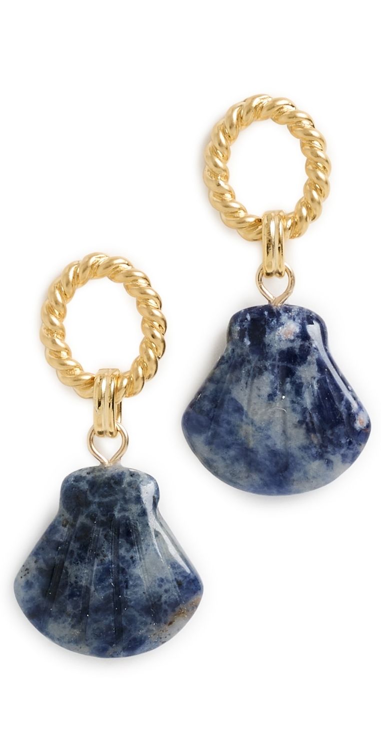 Brinker + Eliza Spritz Earrings Sodalite One Size