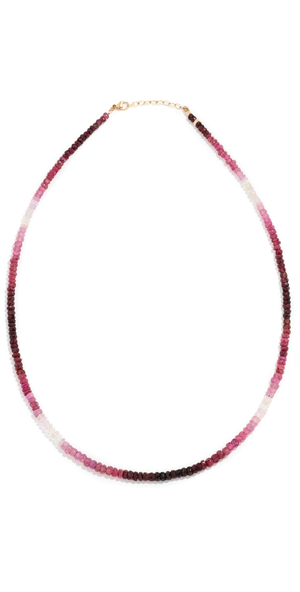 JIA JIA 14k Ombre Ruby Necklace Ruby One Size
