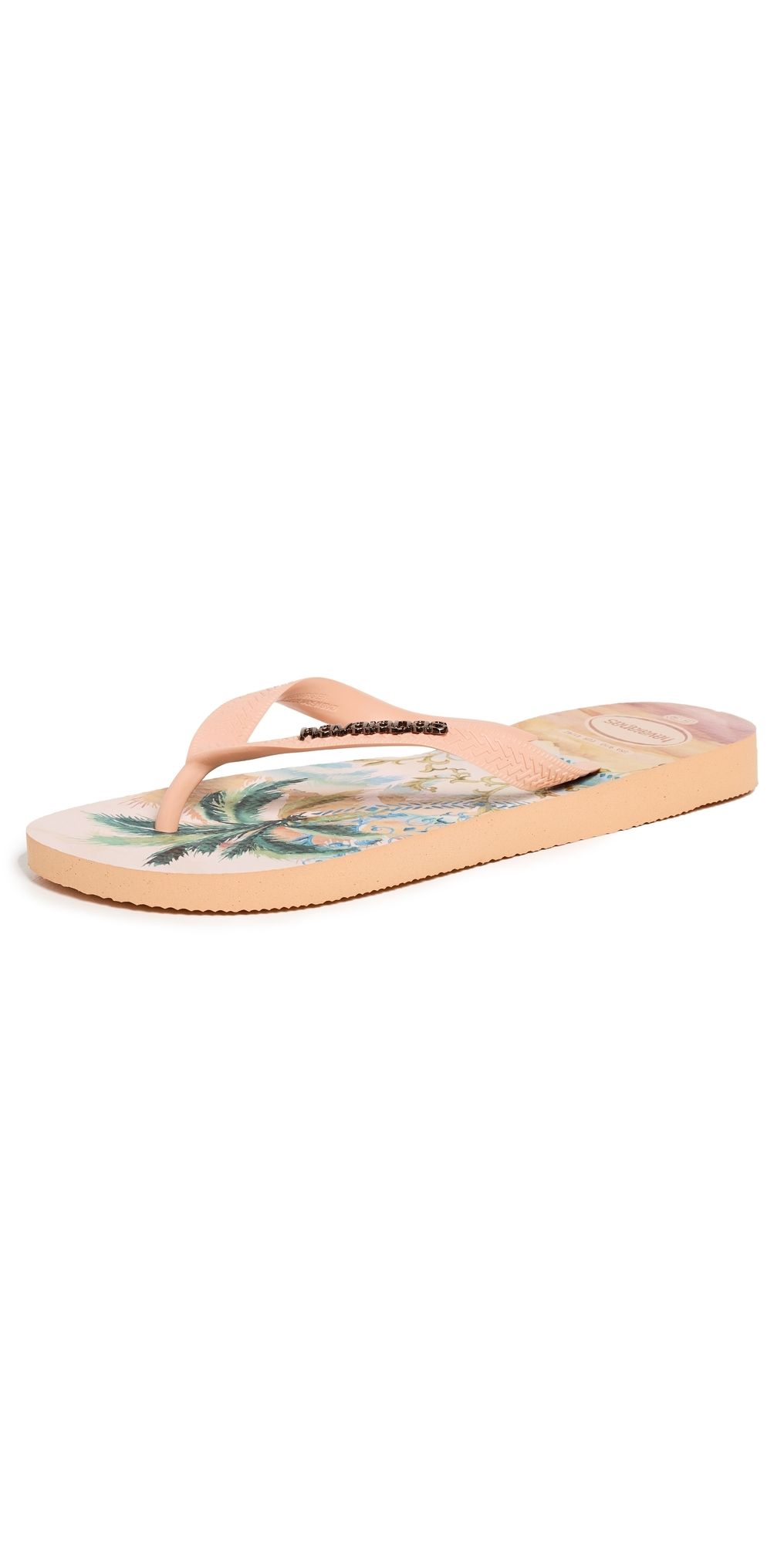 Havaianas Top Tropicalia Flip Flops Peach 7/8