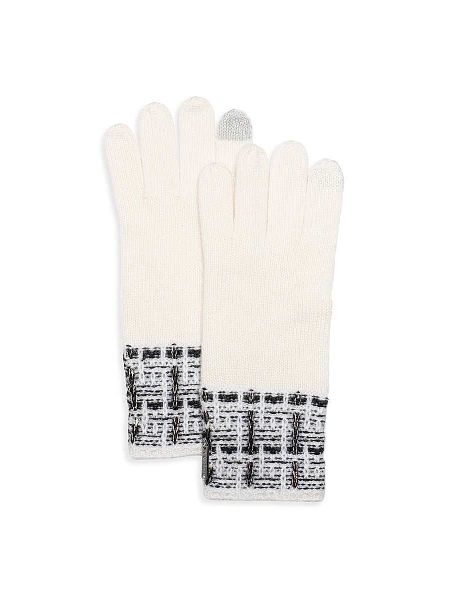 Women's Select Cashmere Gloves - Ivory