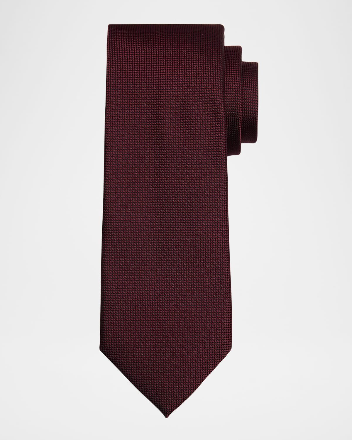 Men & apos;s Tic-Weave Silk Tie