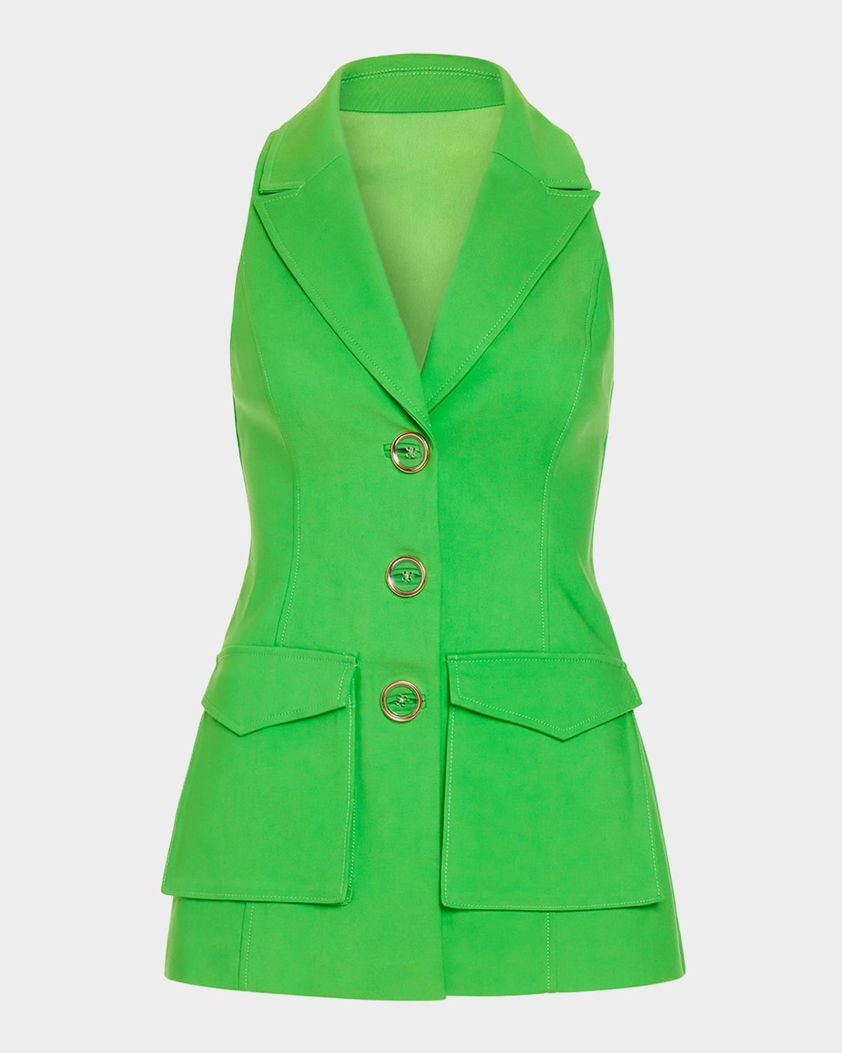 Lisa Button-Front Vest