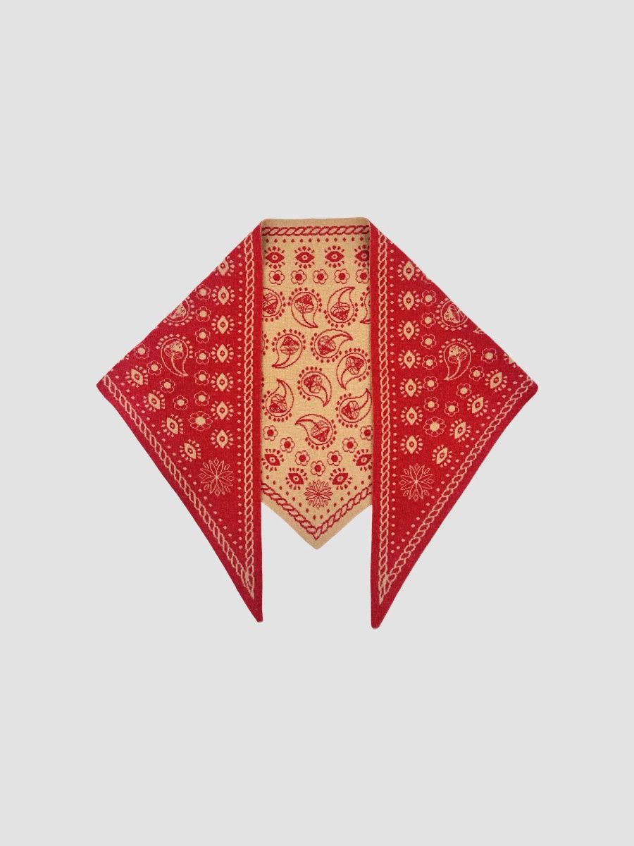 Freya Women's Fable Cashmere Triangle Scarf - Honey Brick