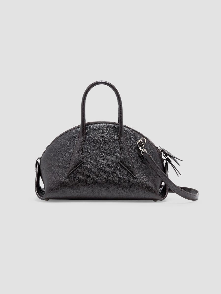 Proenza Schouler Women's Small Patent Leather Bowler Bag - Ebony