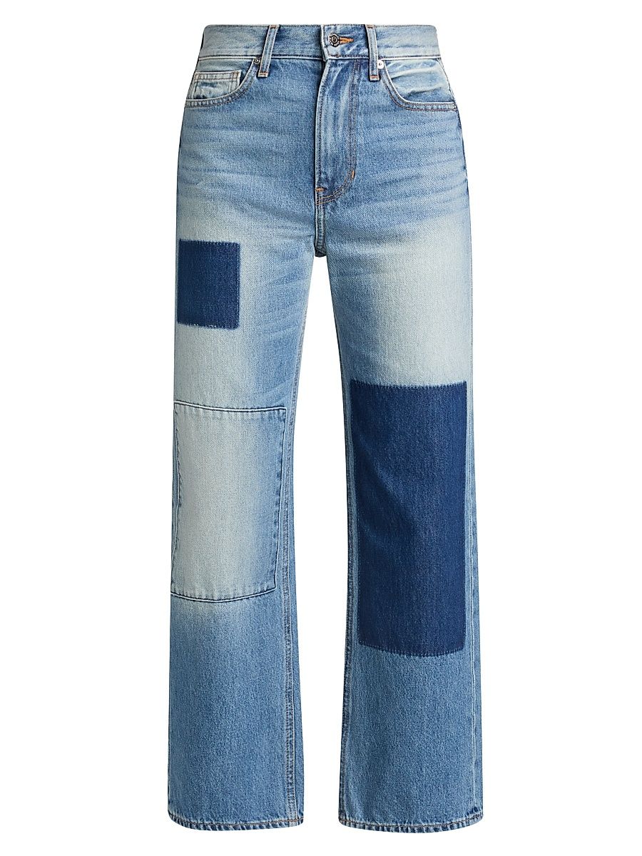 Women's Dylan Ankle High-Rise Straight Jeans - Time Lapse - Size 32