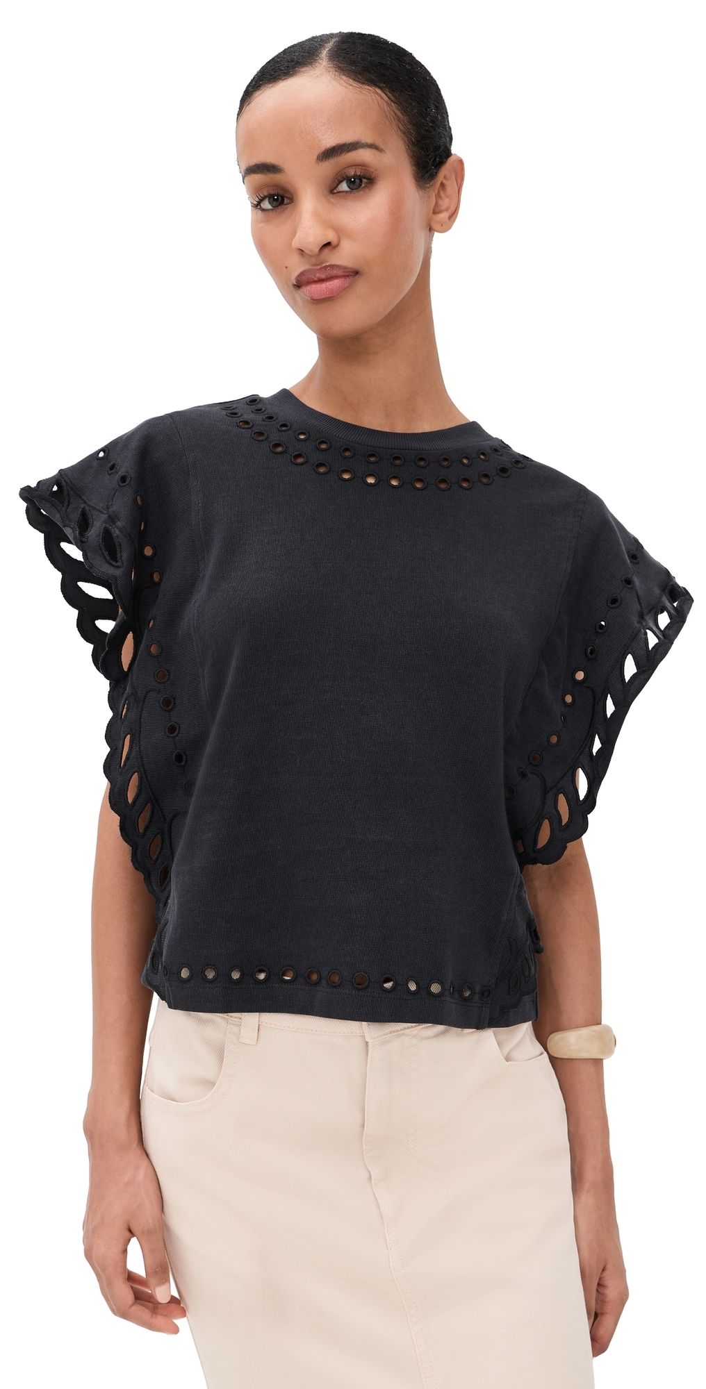 Isabel Marant Étoile Odyle Top Faded Black S
