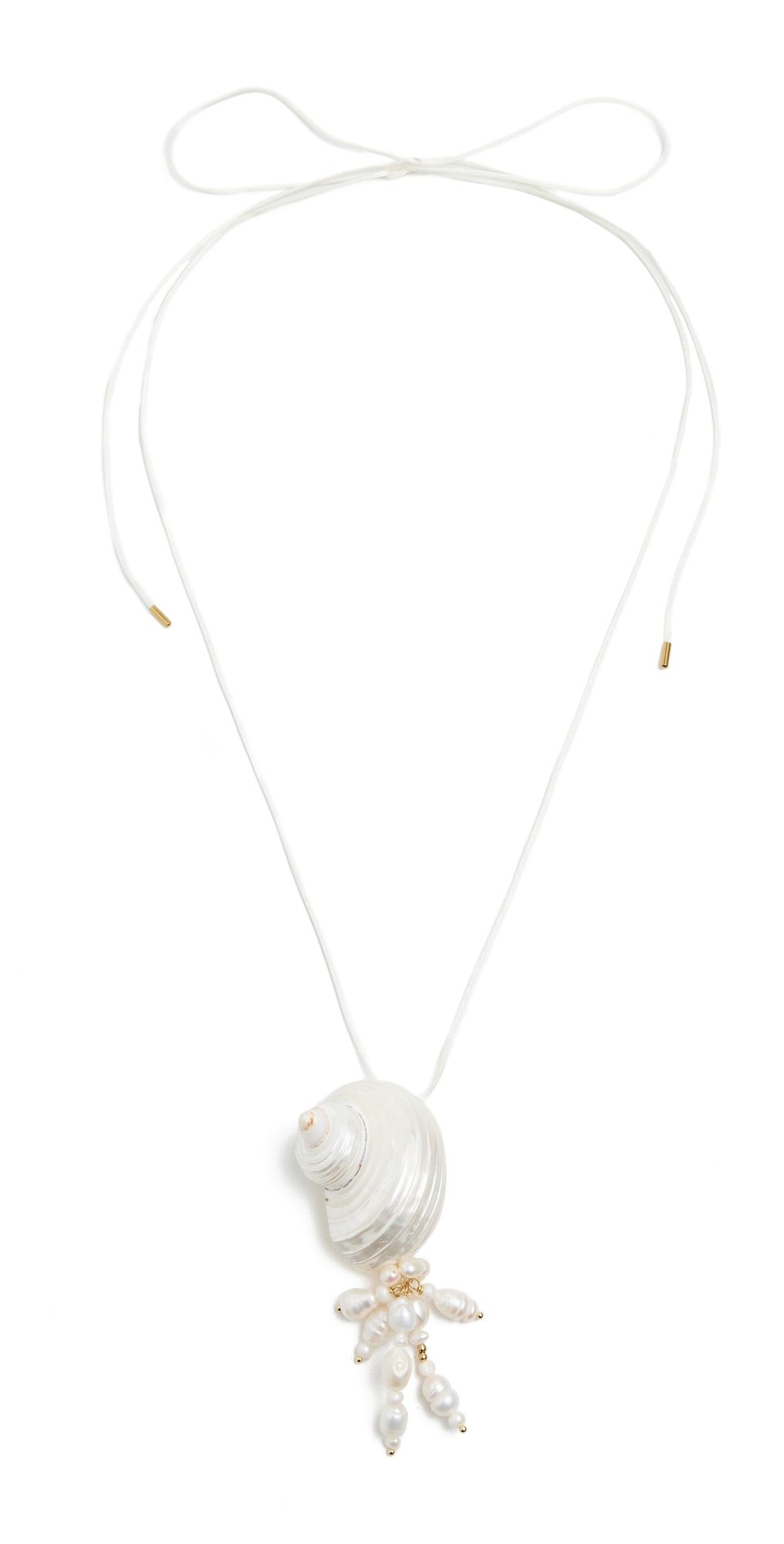 MAYAMAR Pearl Rope Necklace Pearl One Size