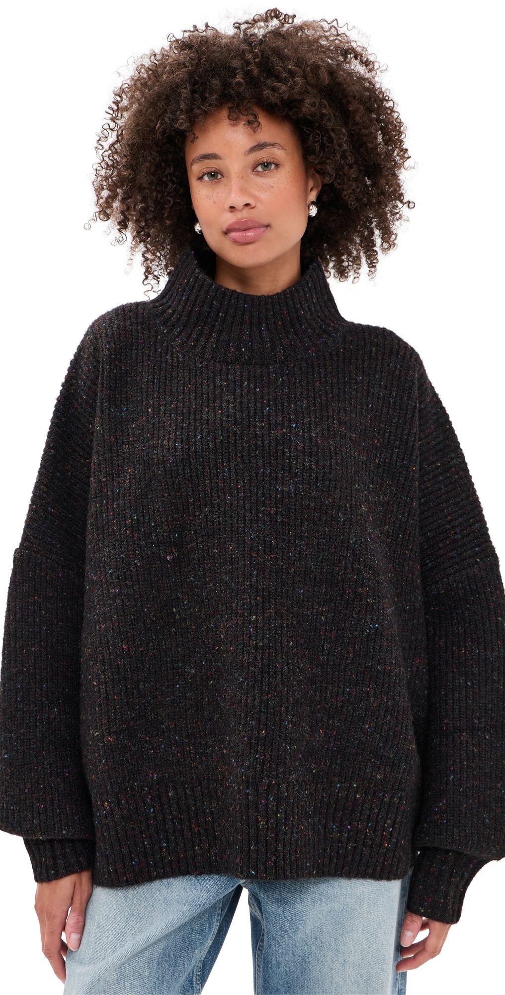 VRG GRL Yumi Knit Sweater Black M