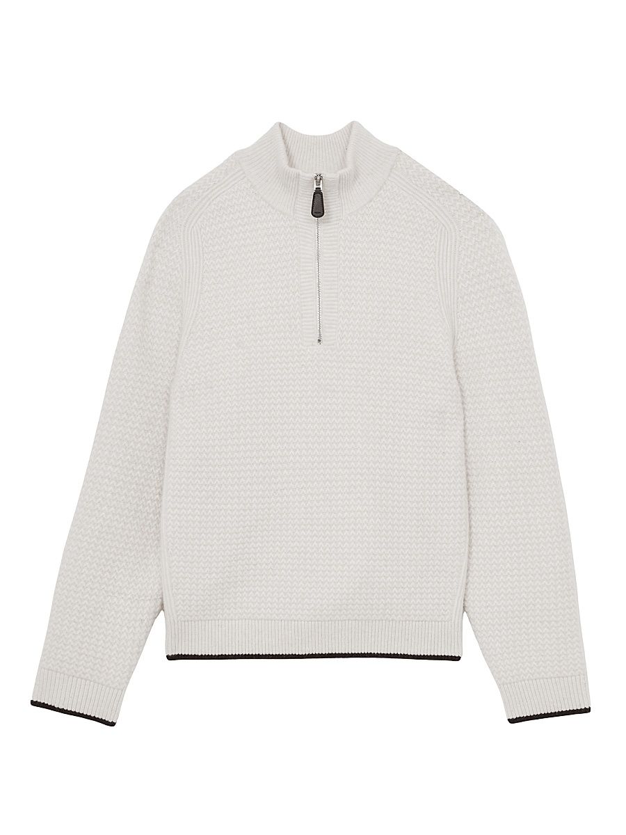 Men's Stockdale Half-Zip Sweater - Winter White - Size XXL