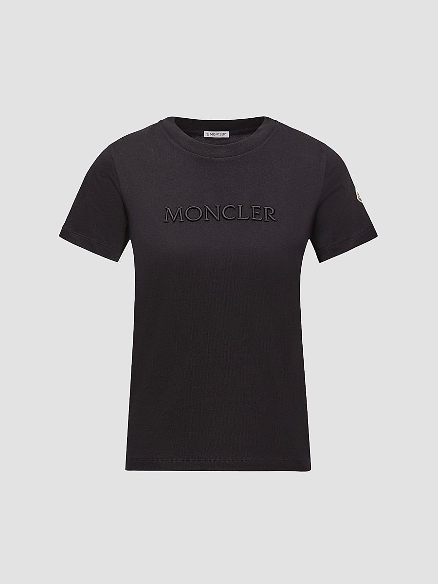 Women's Crew Neck in Cotton - Black - Size XL