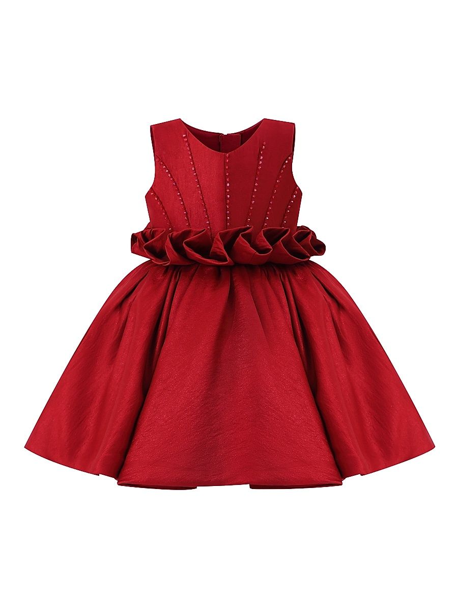 Baby Girl's Luminara Dress - Red - Size 12 Months