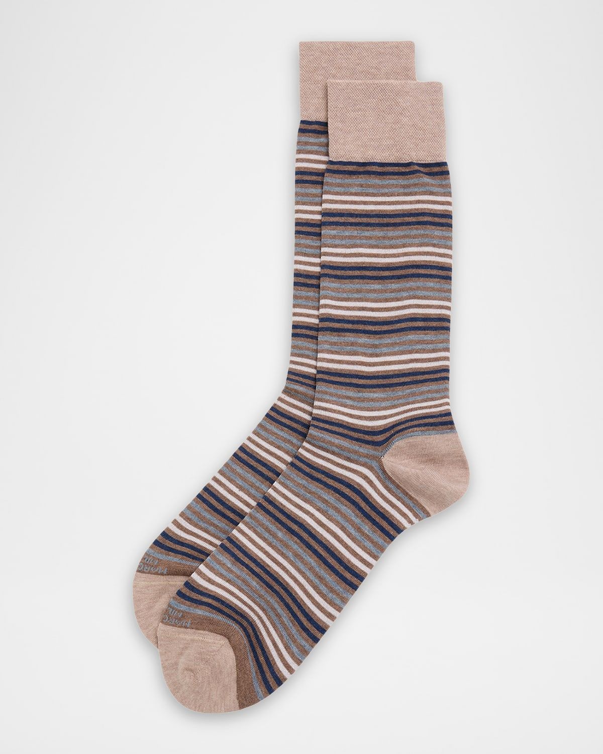Men & apos;s Simple Stripe Crew Socks