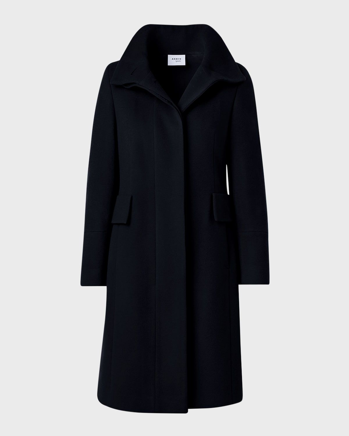 Duffle Knee-Length Wool Coat
