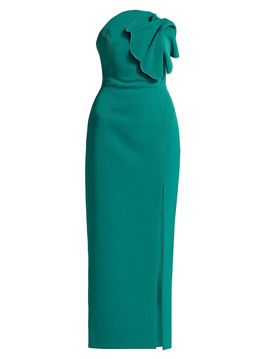 Women's Manton Strapless Midi-Dress - Dark Pacific - Size 6