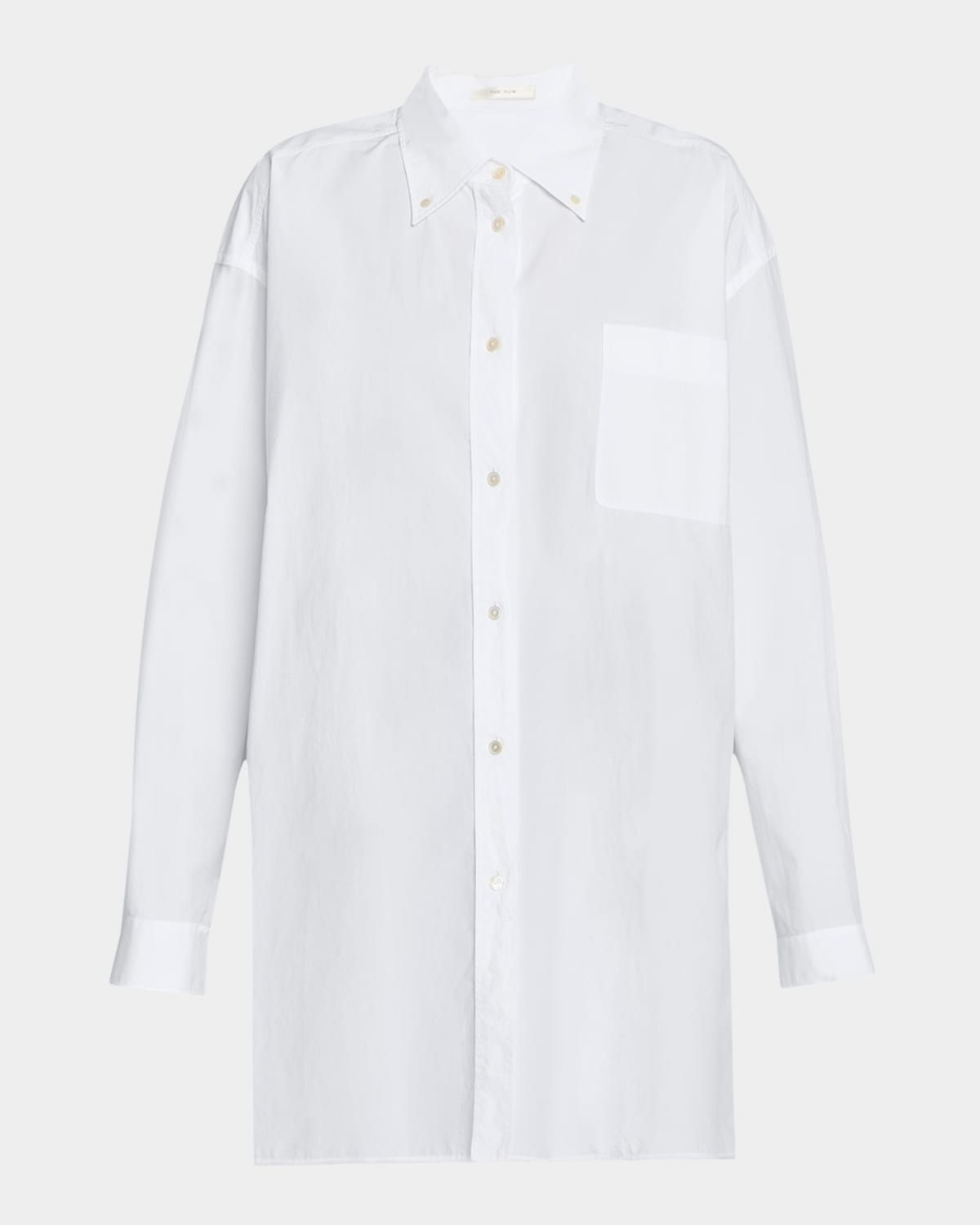 Victoria Oversized Button-Front Shirt