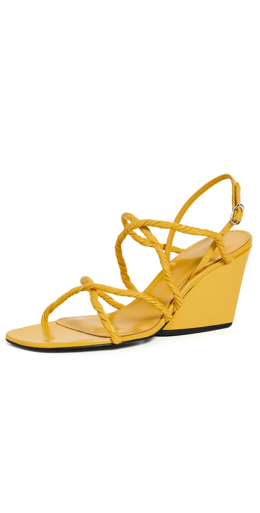 Proenza Schouler Twist Slant Sandals Sun 39