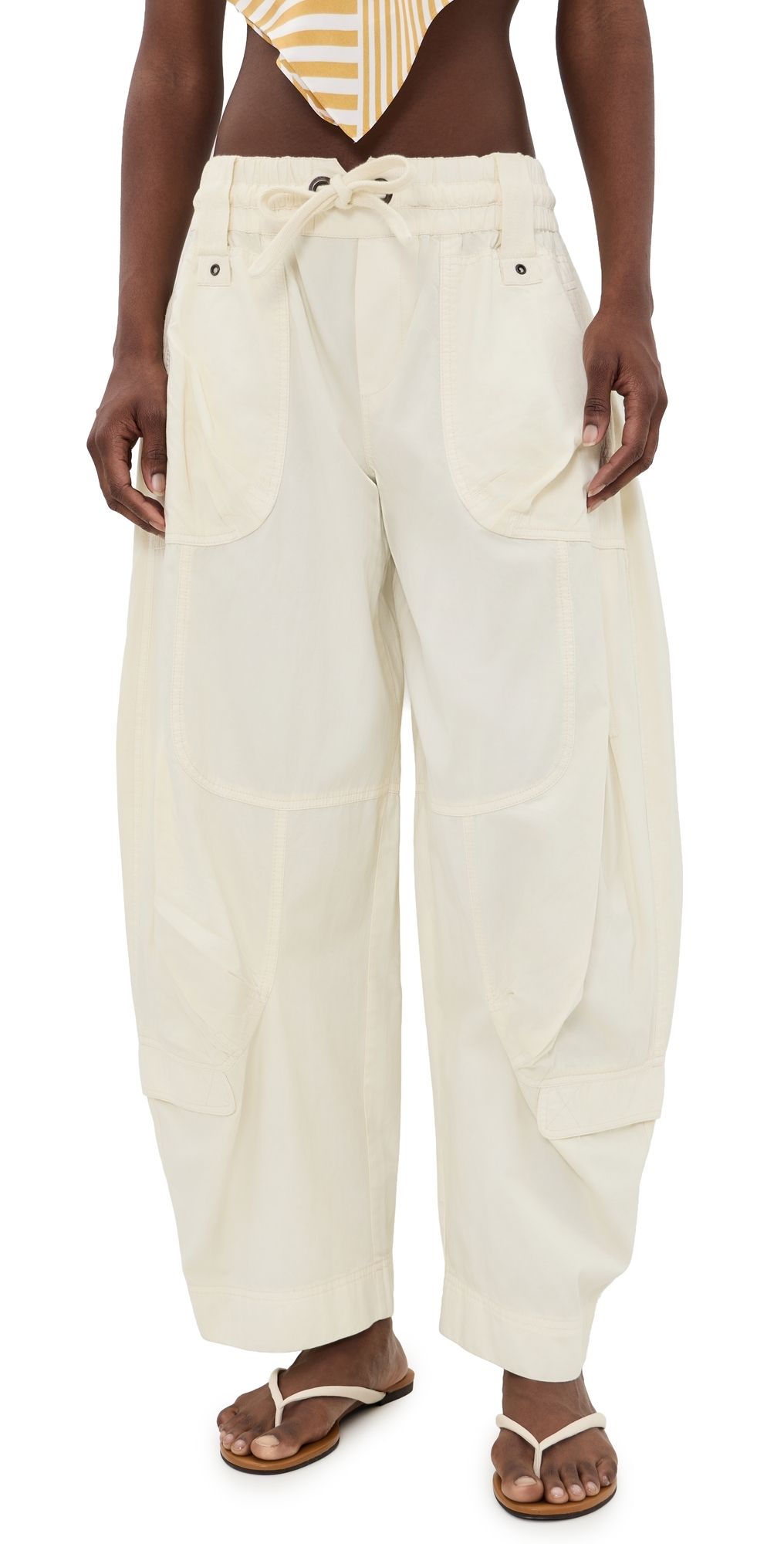 Free People Onset Parachute Pants Tofu S
