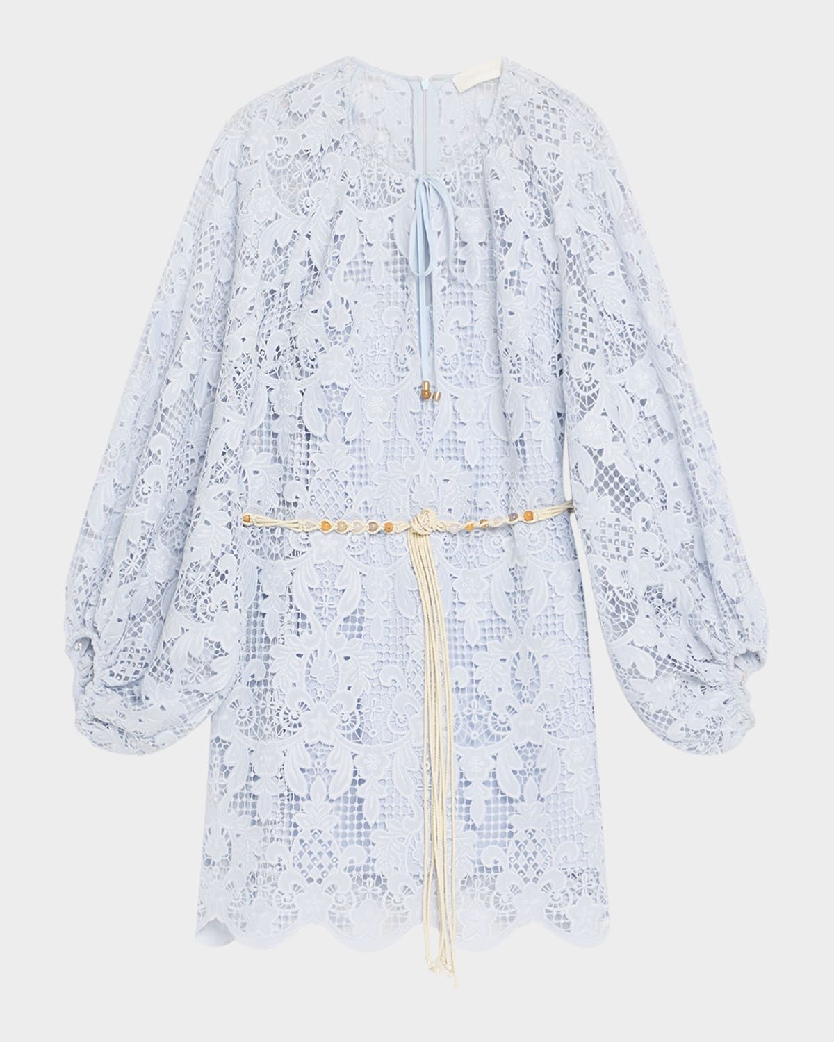 Coco Lace Tunic Mini Dress