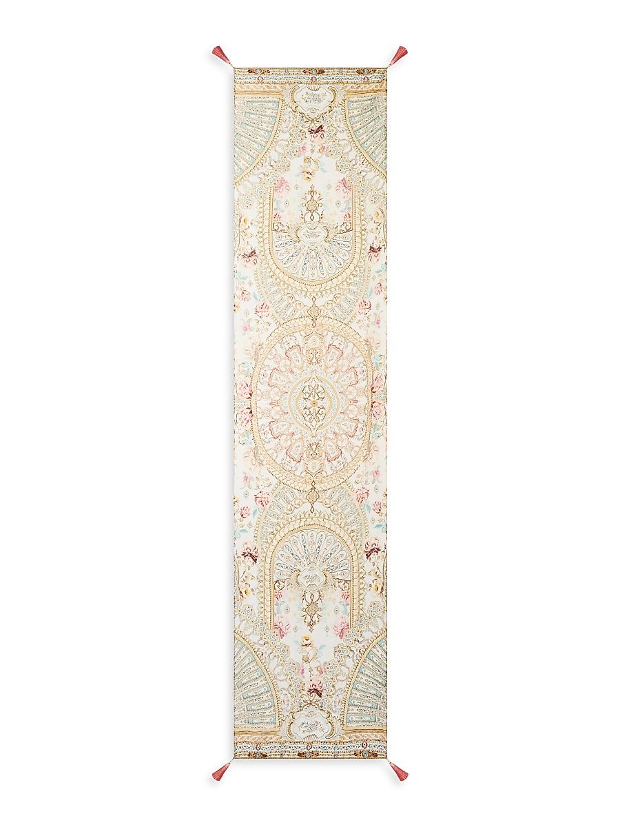Women's Printed Silk Scarf - Ottoman Dynasty
