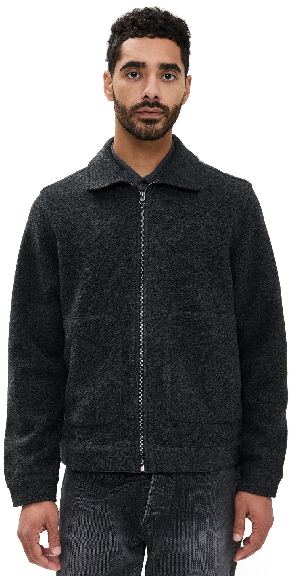 RAILS Shael Zip Jacket Graphite XL
