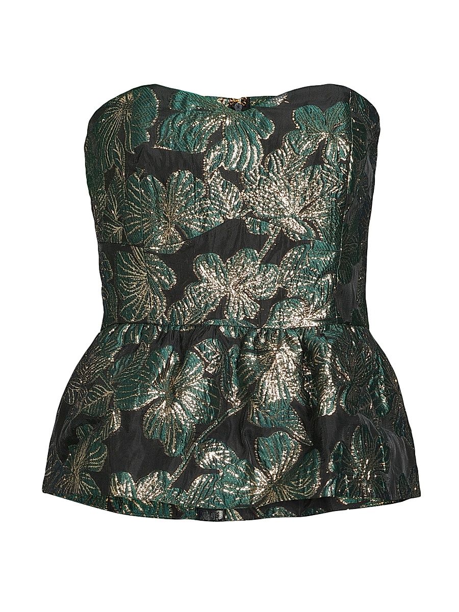 Women's Stephanie Bustier Top - Noir - Size 12