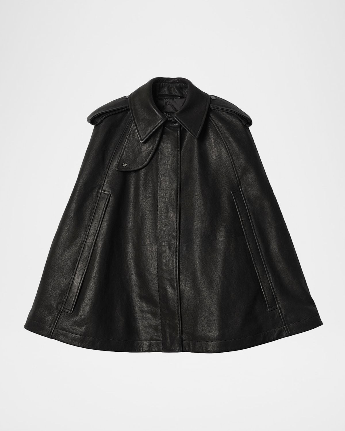 Clevedon Leather Cape