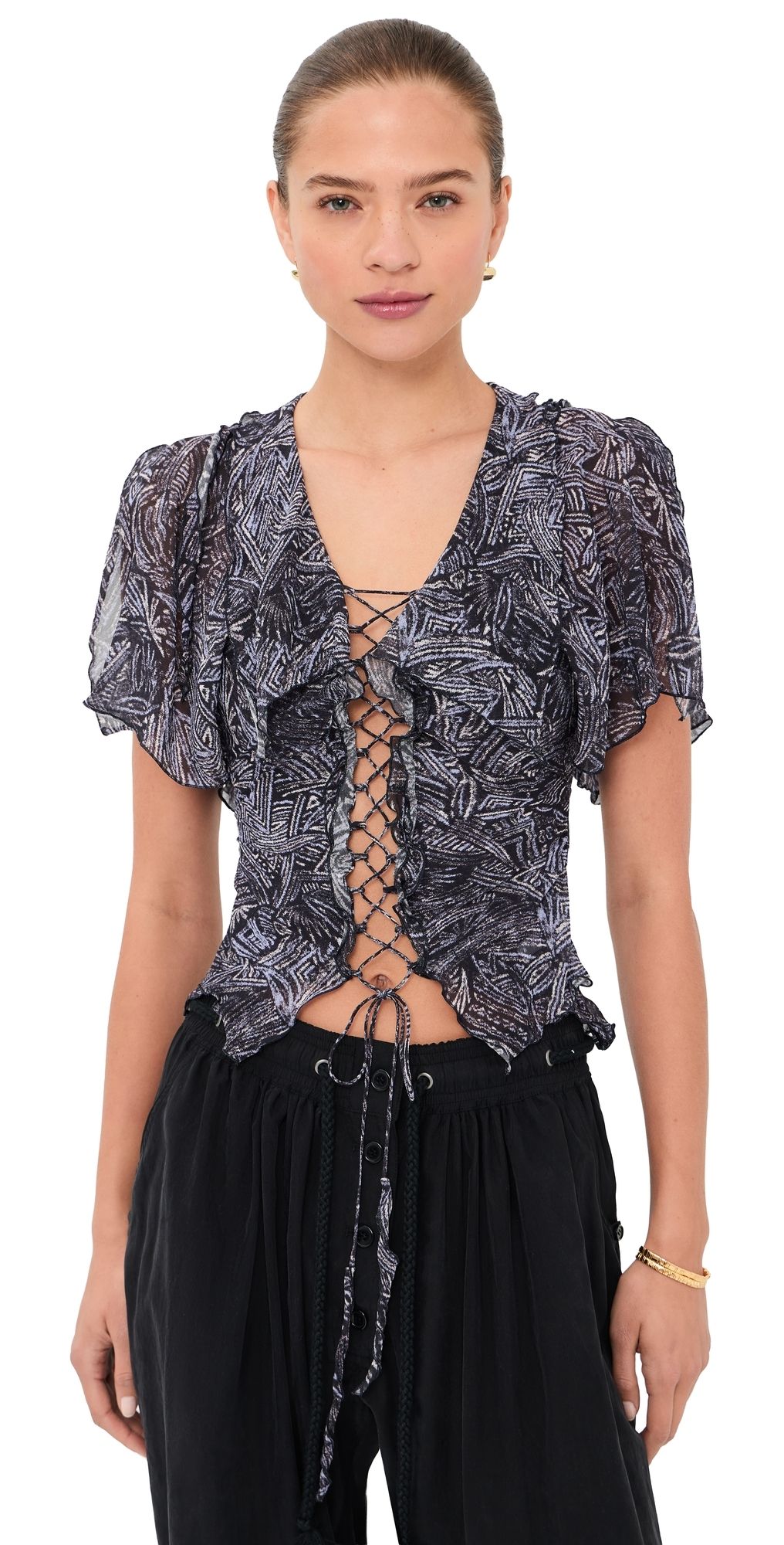 Isabel Marant Thanais Top Faded Night 38