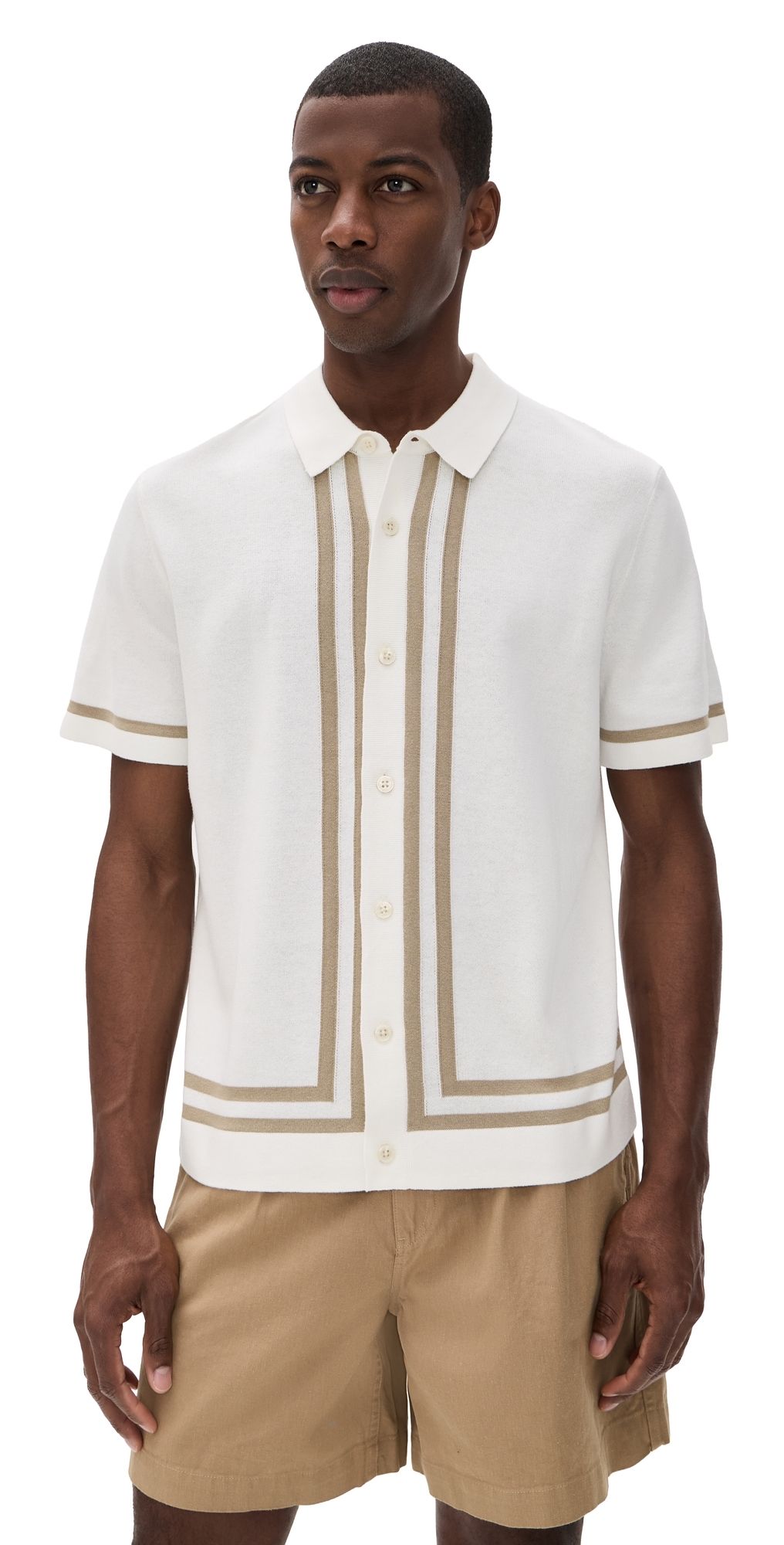 RAILS Leo Shirt White Cashew XXL