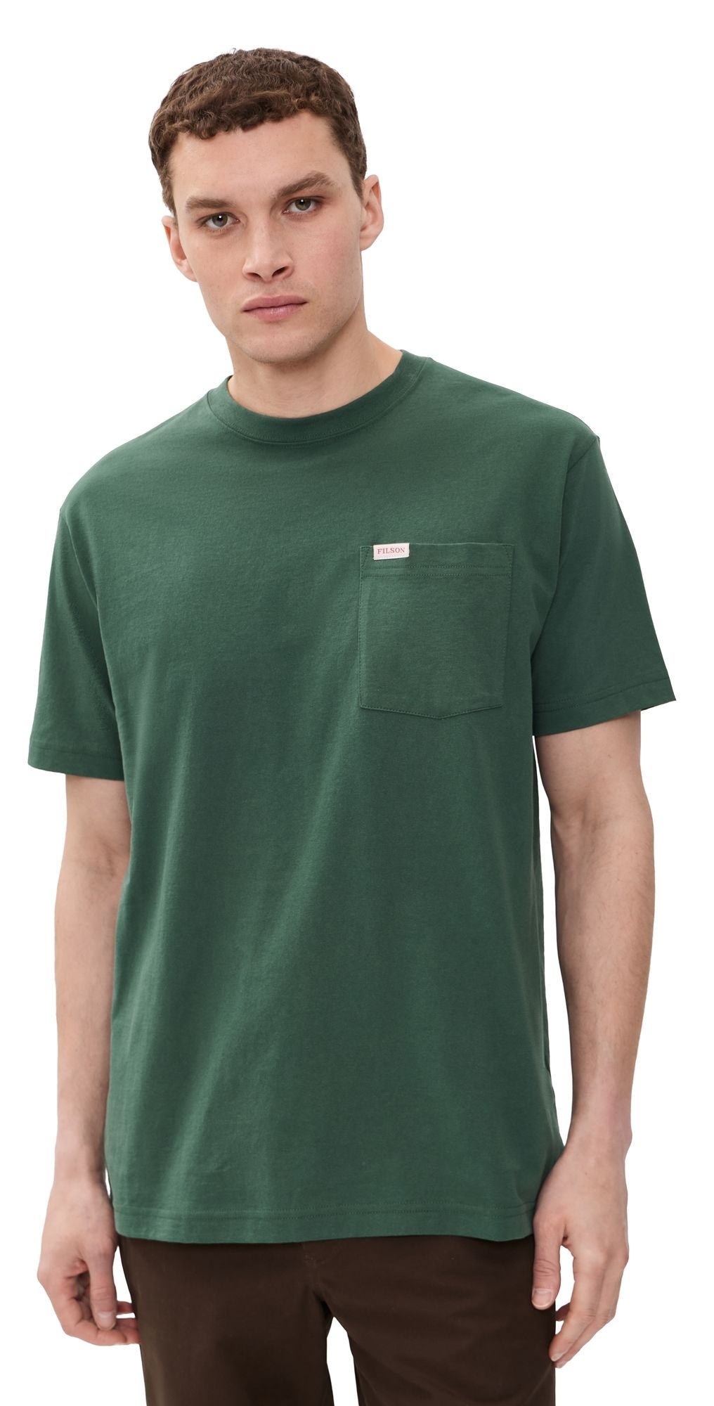 Filson Short Sleeve Outfitter Pocket T-Shirt Olive Green M