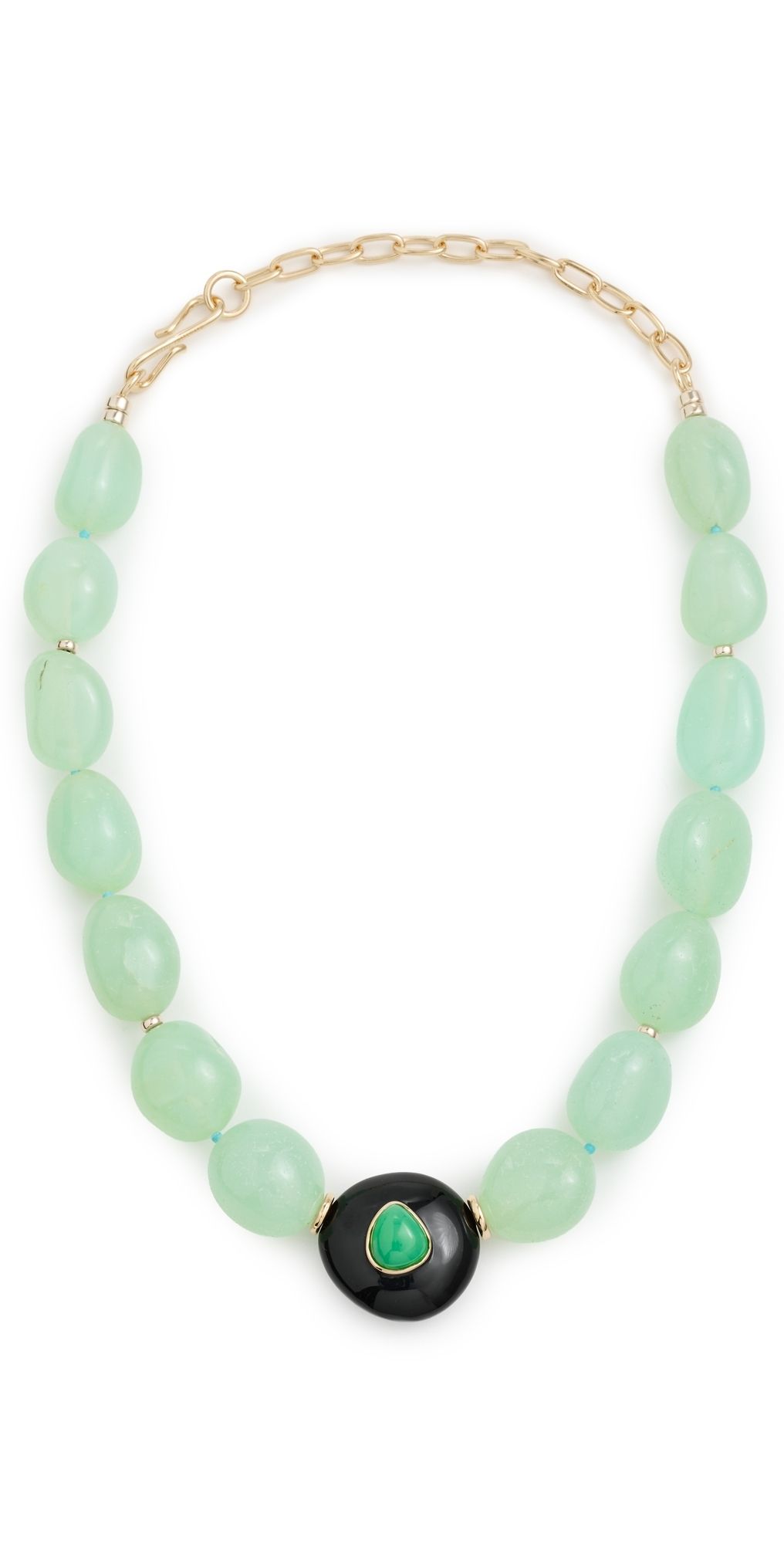 Lizzie Fortunato Andalusia Collar Necklace In Sea Foam Blue One Size
