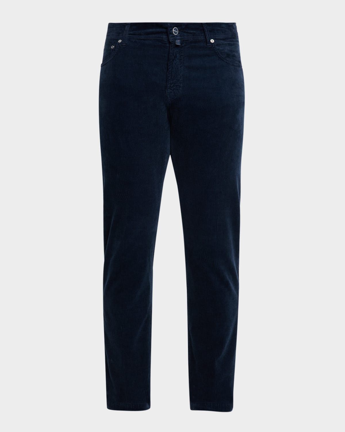 Men & apos;s Corduroy Straight Fit Five-Pocket Pants