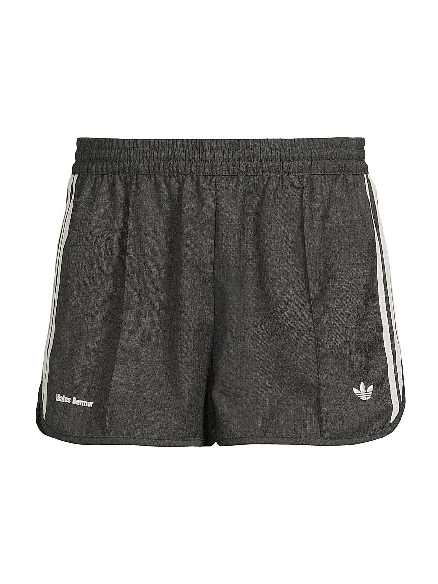 Men's adidas x Wales Bonner Wool-Blend Shorts - Dark Grey Heather - Size XXL
