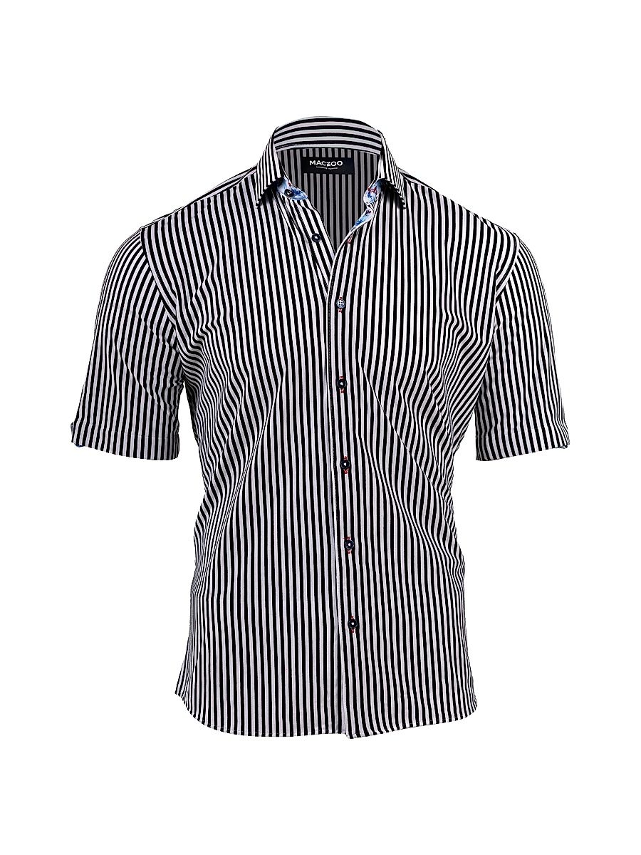 Men's Galileo Marthyr Shirt - Black White - Size XXXXL