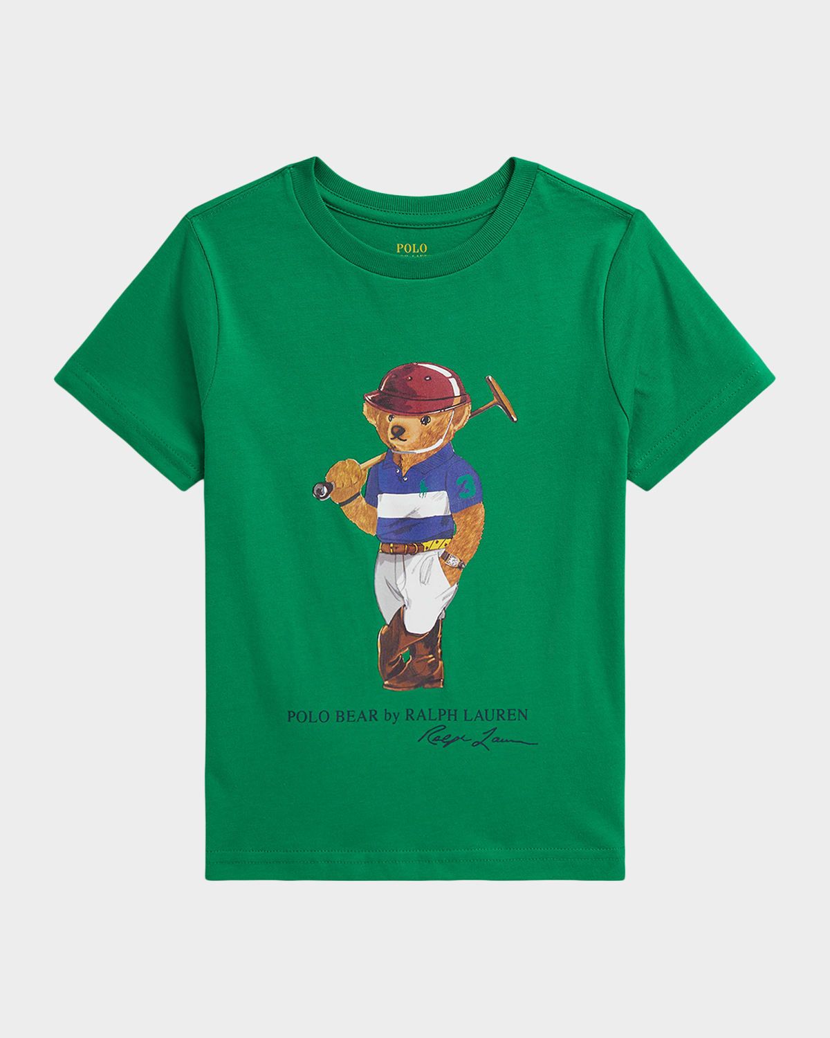 Boy & apos;s Polo Bear Cotton Jersey T-Shirt