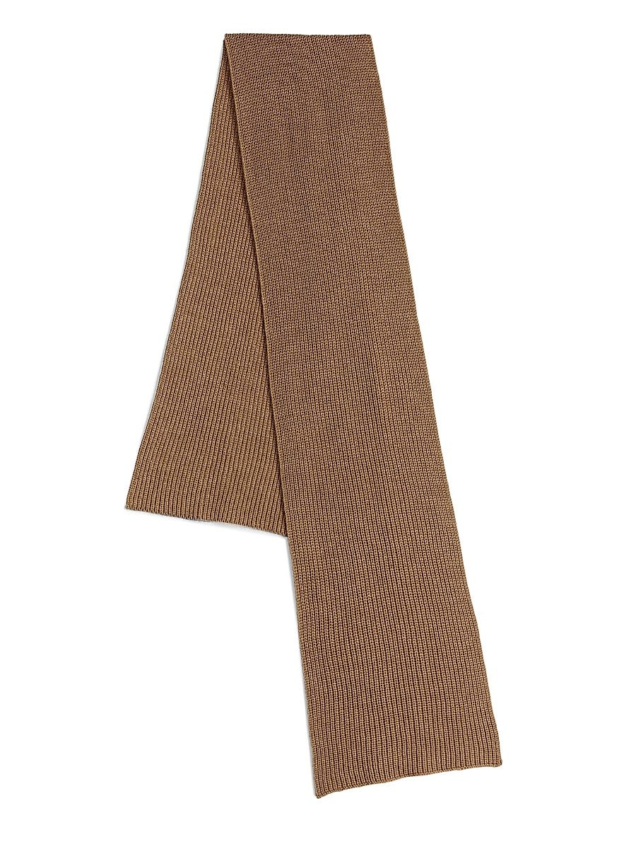 Men's Chunky Twisted Scarf - Cream