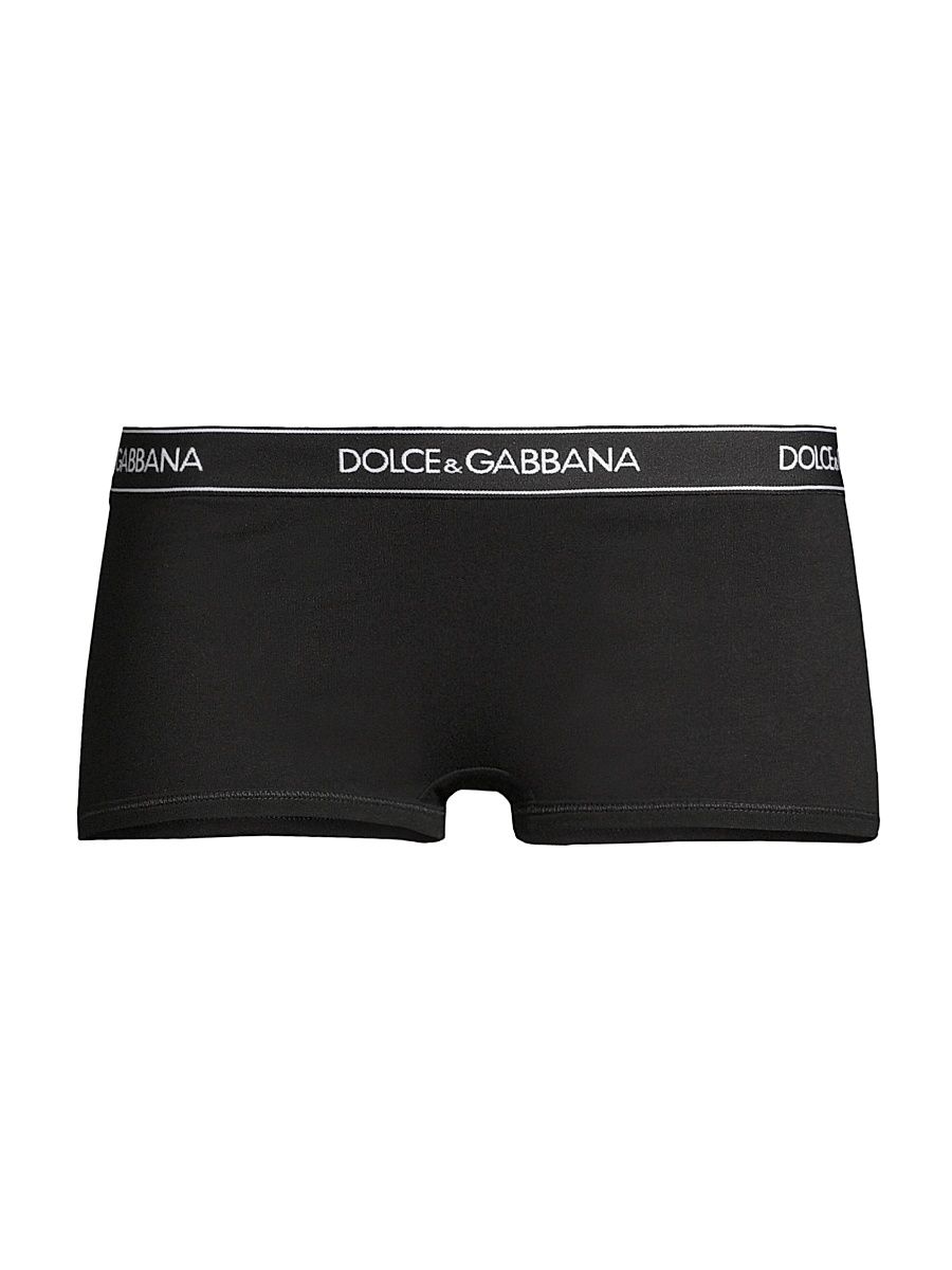 Women's Logo Band Boyshorts - Nero - Size XL