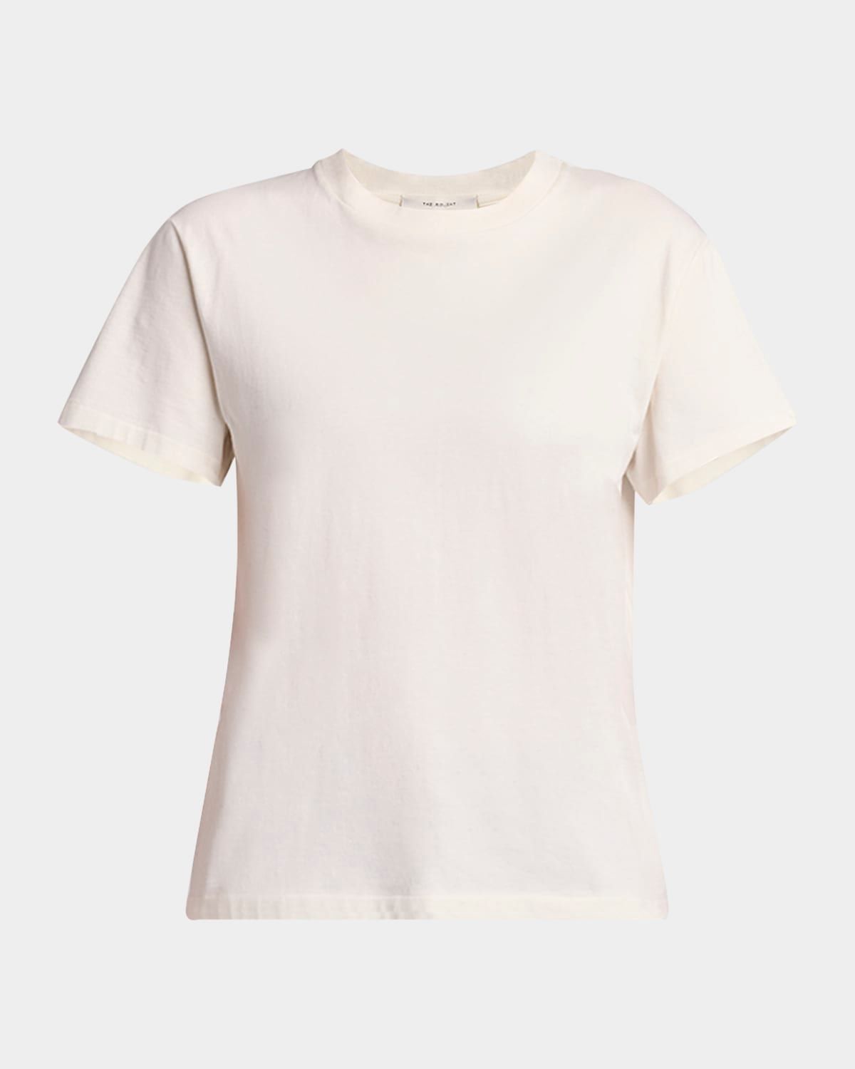 Calibi Brushed Cotton Silk Jersey T-Shirt