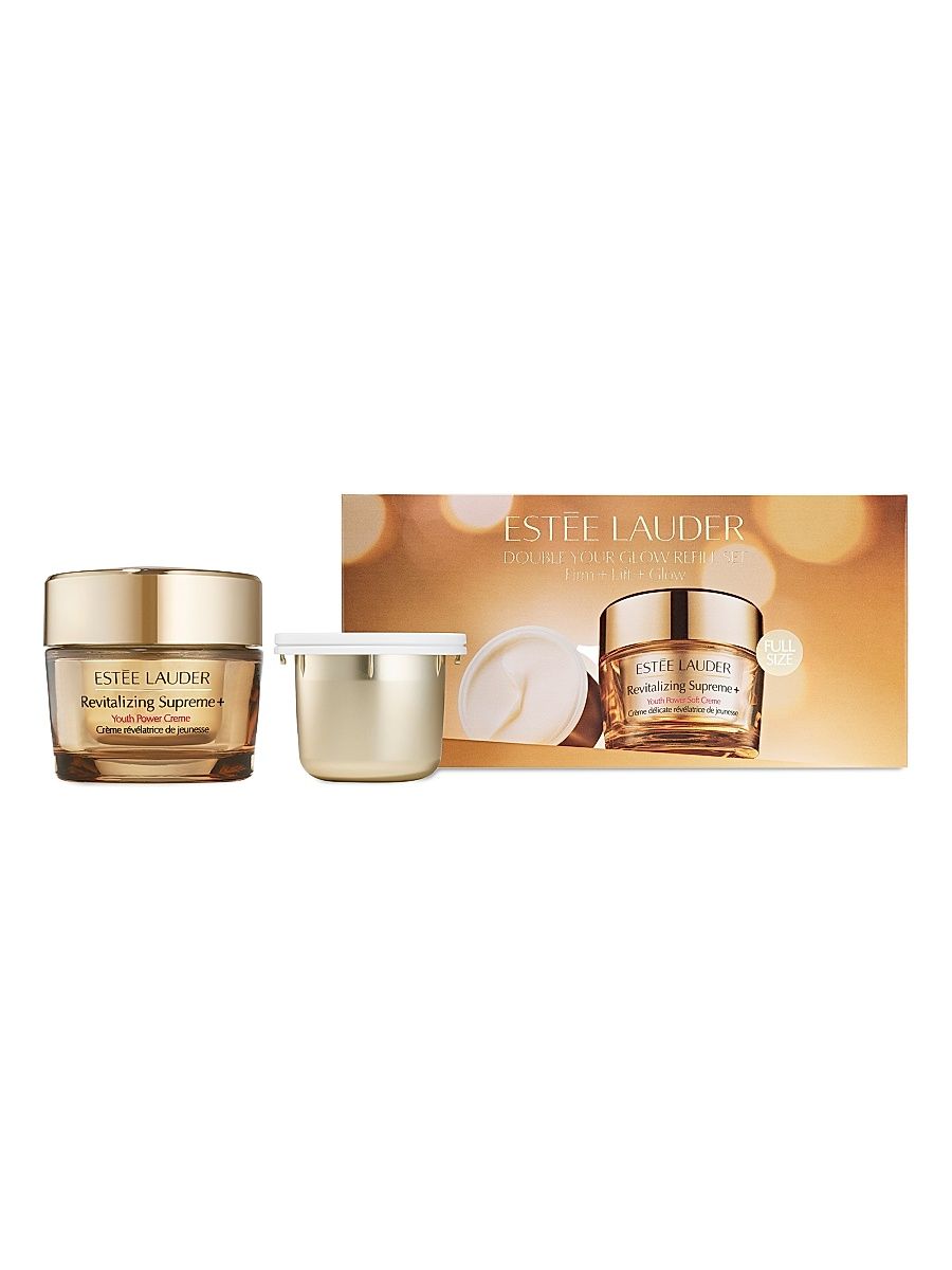 Women's Revitalizing Supreme+ Moisturizer Double Your Glow 2-Piece Skincare Gift Set