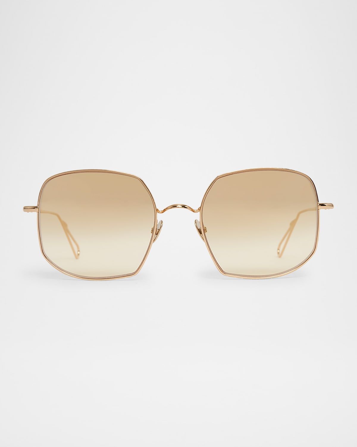 Varenne Square Metal & Nylon Sunglasses
