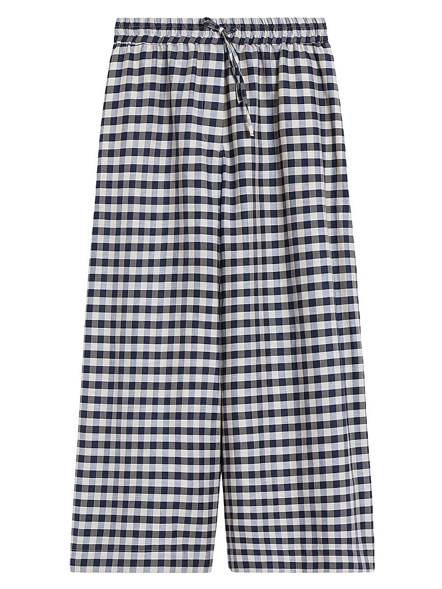 Women's Cotton and Ramie Batavia Trousers - Size 14