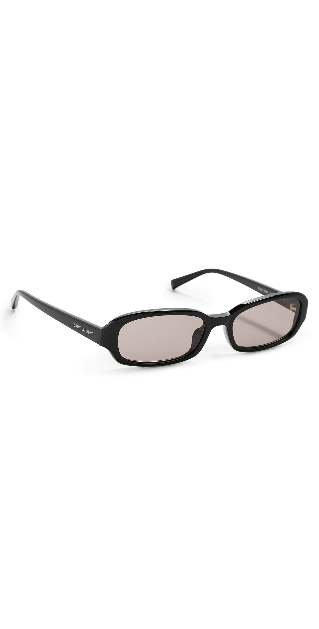 Saint Laurent SL 872 Erin Sunglasses Black-Black-Brown One Size
