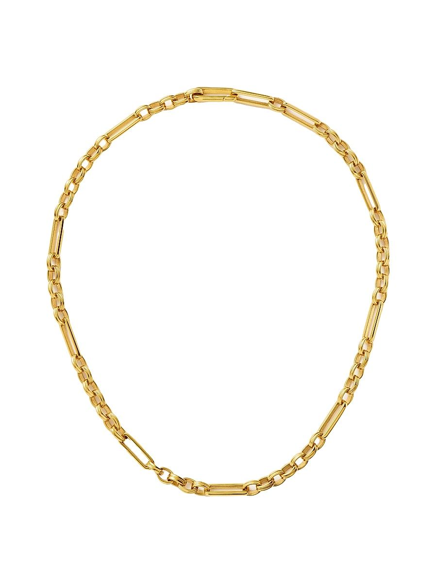 Women's Axiom 18K-Gold-Plated Chain Necklace - Gold
