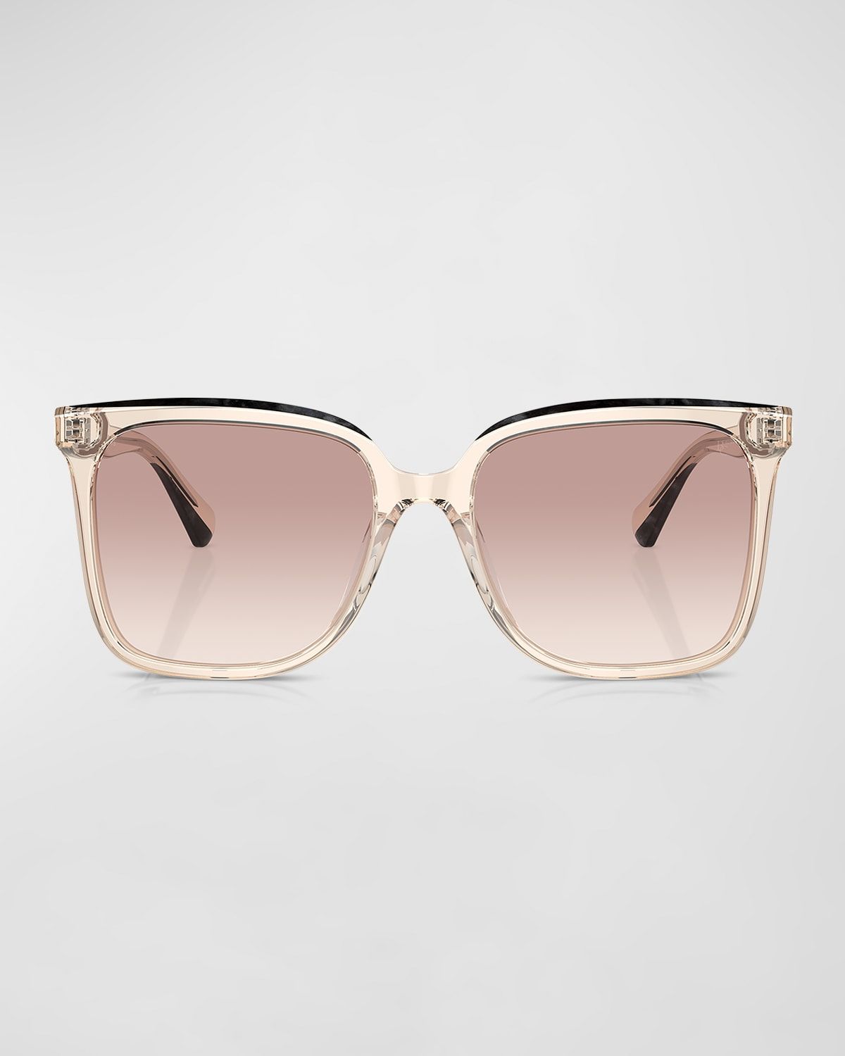 Sleek Acetate Square Sunglasses