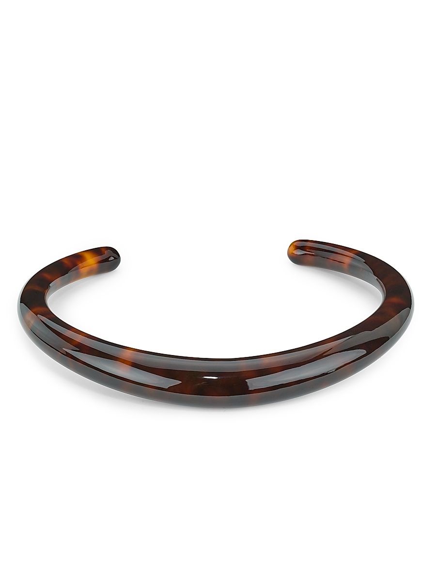 Women's Sculpted Collar Necklace - Bonfire - Size 15.75
