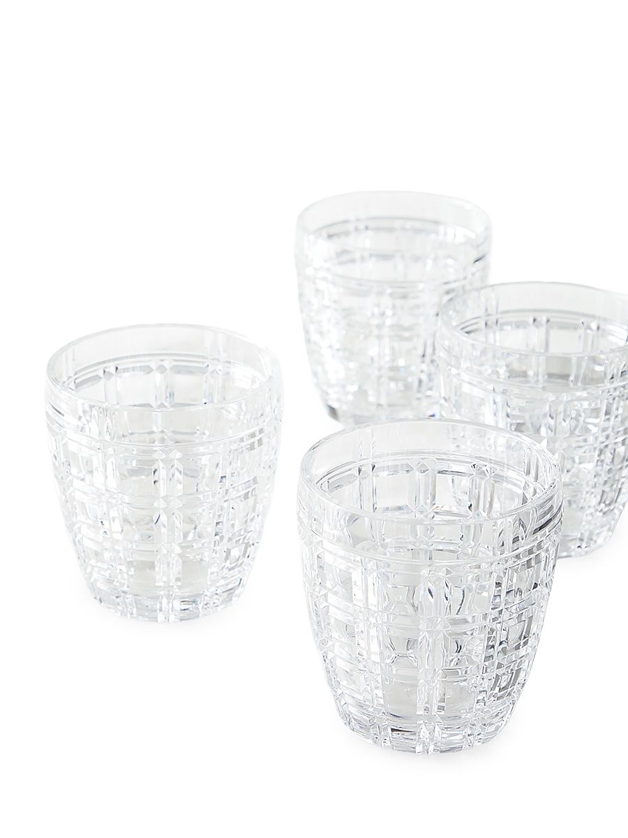 Winston 4-Piece Clear Tumbler Set