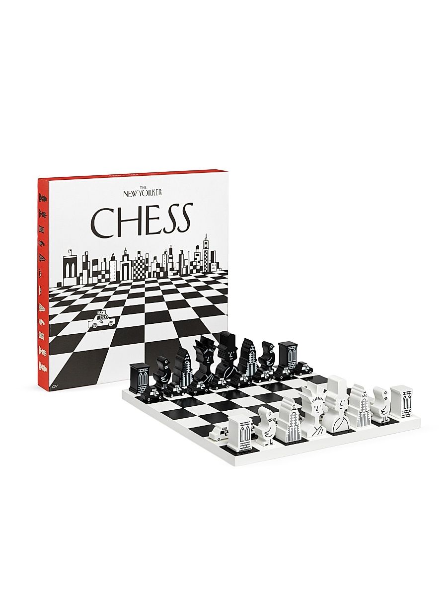 Chess NYC - The New Yorker x Printworks - Black White