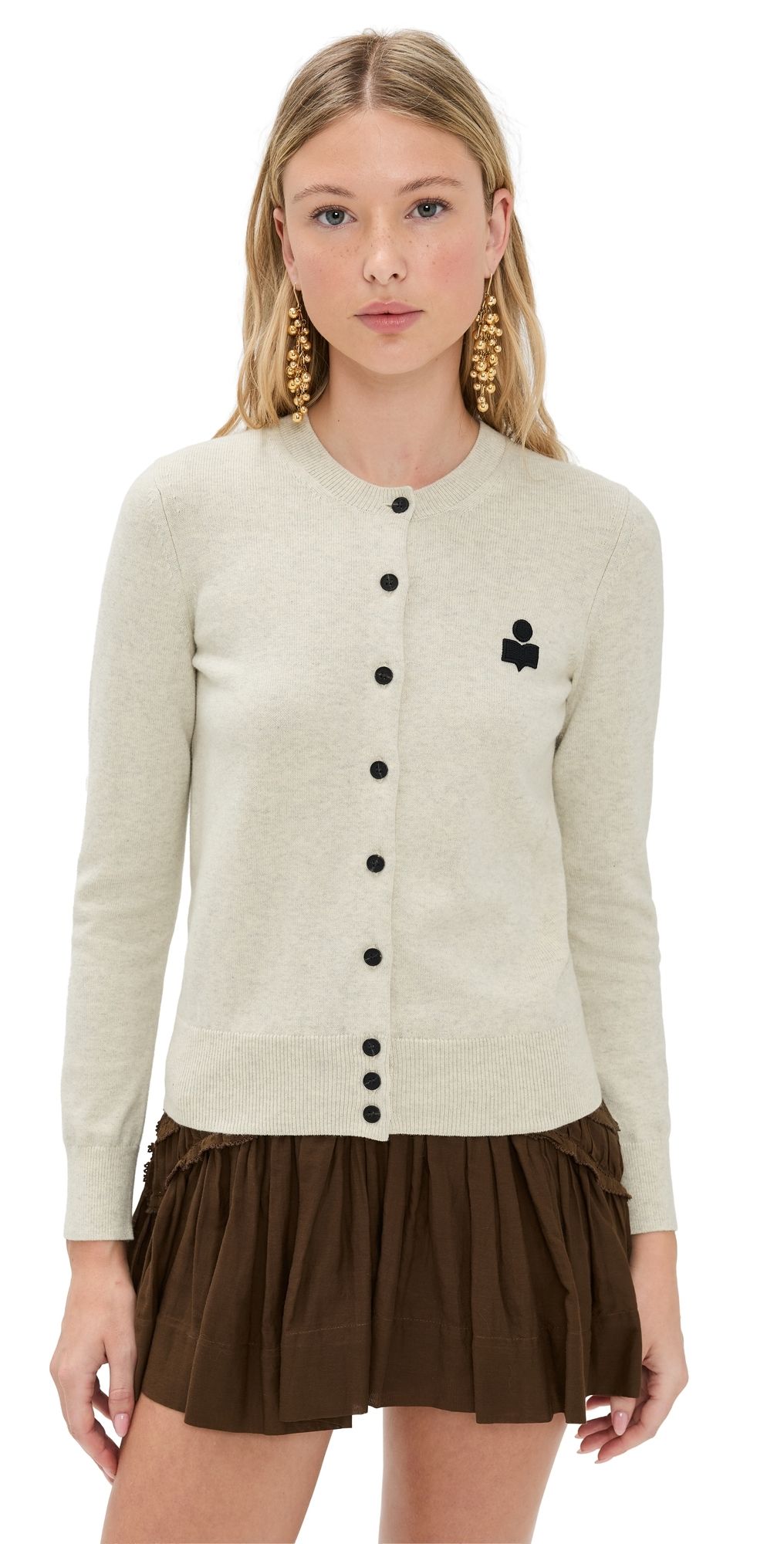 Isabel Marant Étoile Mona Sweater Light Grey 36