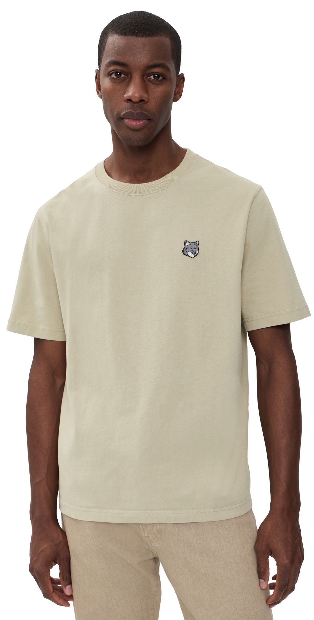 Maison Kitsuné Fox Head Comfort T-Shirt Tea Leaf XL