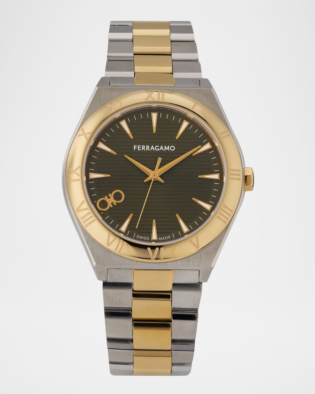 Vega Upper East 40mm Two Tone Bracelet Watch